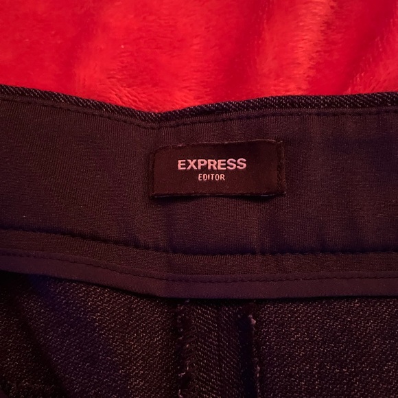 Express Editor Mid Rise Boot in Heather Blue - Picture 3 of 11